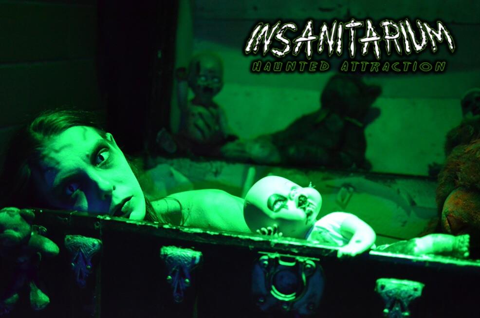 Image result for insanitarium haunted attraction